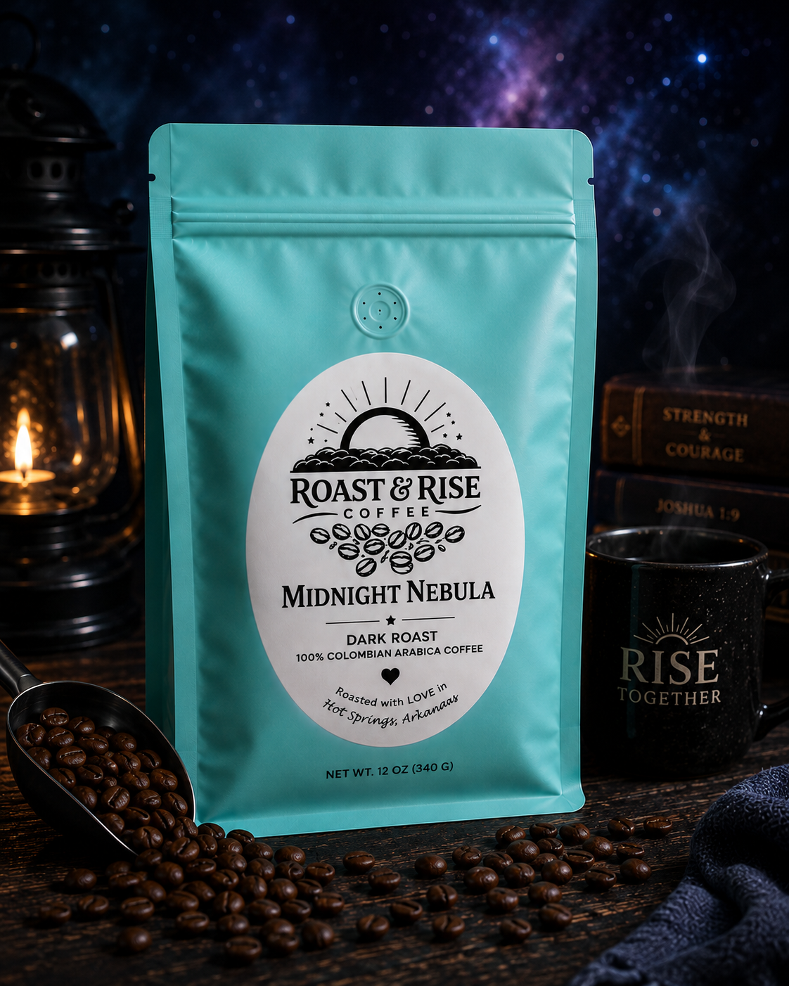 Midnight Nebula Dark/Espresso Fusion